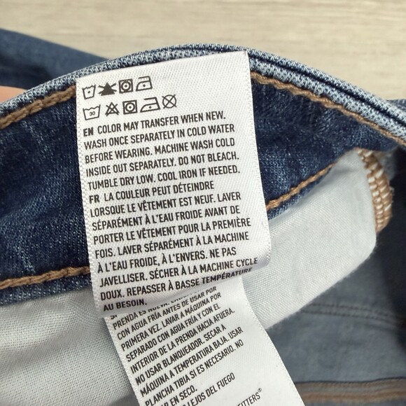 American Eagle Jeans Skinny Next Level Stretch Blue Women's Size 2 EUC - Picture 6 of 13